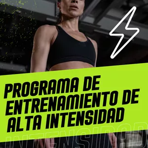 Imagen de portada para Ebook  Programa de entrenamiento de alta intensidad.