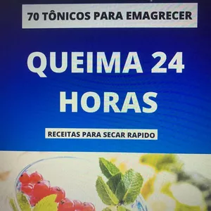 Imagem de capa para o Ebook 70 receitas de tônicos para emagrecer