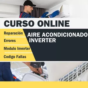 Imagen de portada para Curso online Curso Online Aire Acondicionados Inverter