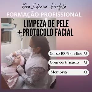 Imagem do curso Formação Profissional Limpeza de Pele + Protocolo Facial