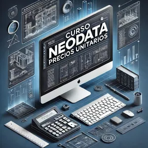 Imagen de portada para Curso online Uso de Software Neodata Precios Unitarios Nivel Básico (Costo Directo)