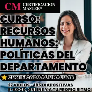 Imagen de portada para Curso online CURSO INTENSIVO DE RECURSOS HUMANOS: POLITICAS DEL DEPARTAMENTO