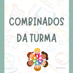 Imagem de capa para o Ebook Combinados da turma 