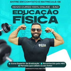 Imagem do curso Curso Superior Bacharelado Educação Física - Instituto Óliver 