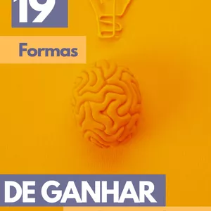 Imagem de capa para o Ebook 19 Formas de ganhar dinheiro online 