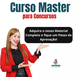 Imagem de capa para o Curso online Curso Master Preparatório para Concursos 