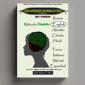 Imagem de capa para o Ebook Livro: Method Forever English - do Zero à Fluência em 7 passos + 4 bônus de livros