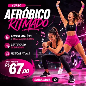 Imagem do curso CURSO AERÓBICO RITMADO