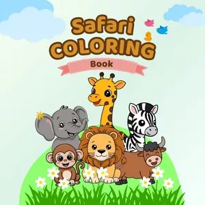 Imagen de portada para Ebook Safari Coloring Book