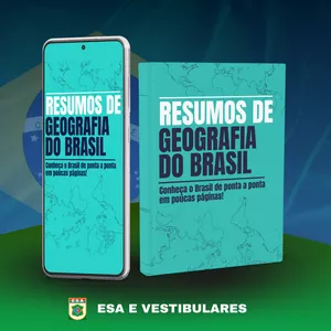 RESUMOS DE GEOGRAFIA para a ESA e vestibulares (PREMIUM) 📚 por Emanuel Araújo da Rocha