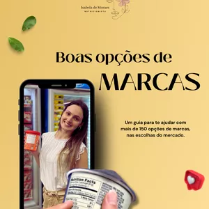 Imagem de capa para o Ebook Opções de boas marcas no mercado - industrializados do bem