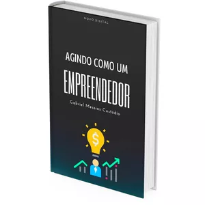 Imagem de capa para o Ebook Agindo como um Empreendedor