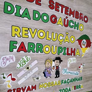 Imagem de capa para o Ebook Painel Dia do Gaúcho e Revolução Farroupilha