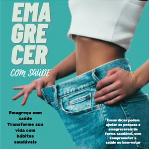 Imagem de capa para o Ebook Emagreça com saude 
