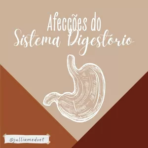 Imagem de capa para o Ebook Apostila de Afecções do Sistema Digestório