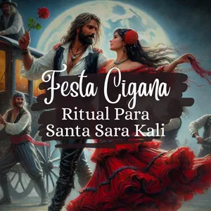 Imagem de capa para o Evento online Festa Cigana - Ritual das Fitas