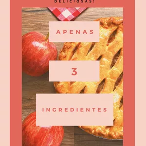 Imagem de capa para o Ebook Apenas 3 ingredientes 