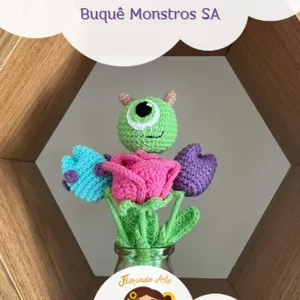 Imagem de capa para o Curso online Buquê MONSTRO SA