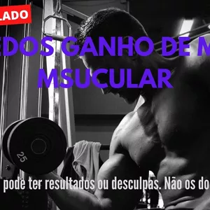 Imagem de capa para o Ebook SEGREDO GANHO DE MASSA MUSCULAR