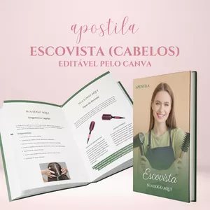 Curso APOSTILA ESCOVISTA (CABELEREIRO) EDITÁVEL