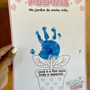 Imagem de capa para o Ebook Atividade Dia das Mães 