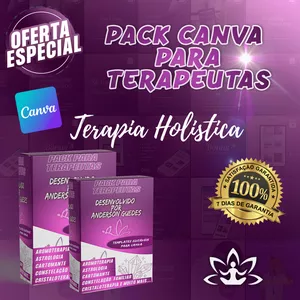Imagem de capa para o Curso online Pack Canva  para Terapeutas