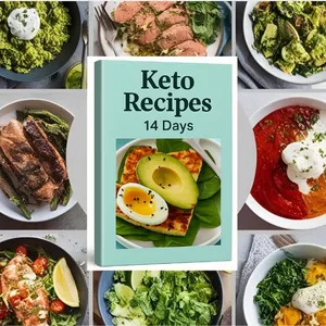 Cover image for Ebook 14-Day Keto Meal Plan