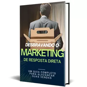 Imagem de capa para o Ebook Desbravando o Marketing de Resposta Direta: Um Guia Completo para Alavancar Suas Vendas.