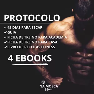 Imagem de capa para o Ebook Protocolo de 45 dias para secar!