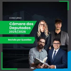 Imagem de capa para o Curso online Curso de Revisão por Questões – Câmara dos Deputados (CEBRASPE)