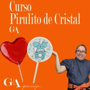 Imagem principal do produto Curso de Pirulitos de Cristal