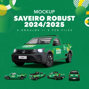 Imagem de capa para o Curso online MOCKUP SAVEIRO ROBUST  - 5 ÂNGULOS
