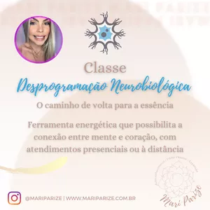 Imagem de capa para o Curso online DESPROGRAMAÇÃO NEUROBIOLÓGICA COM MARI PARIZE