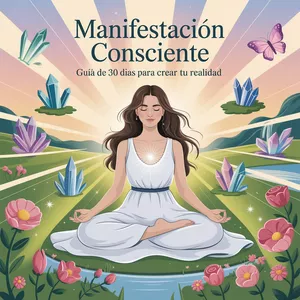 Imagen de portada para Ebook MANIFESTACION CONSCIENTE - GUIA DE 30 DIAS PARA CREAR TU REALIDAD