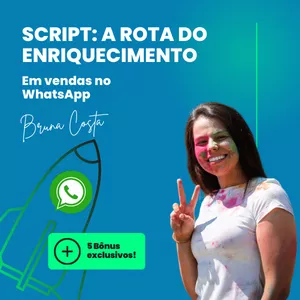 Imagem de capa para o Ebook SCRIPT: A Rota do Enriquecimento em Vendas no WhatsApp