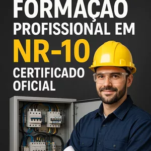 Imagem do curso Formação Profissional em NR-10 – Certificado Oficial 