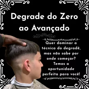 Imagem de capa para o Curso online DNA DO FADE Degrade do Zero ao Avançado