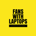 Fans with Laptops: The Sports writing and media Course logo