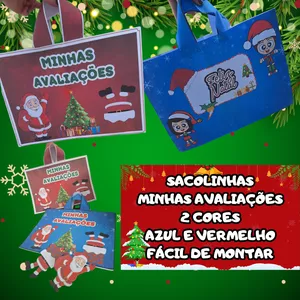 Imagem de capa para o Ebook SACOLINHAS MINHAS AVALIAÇÕES NATALINAS 