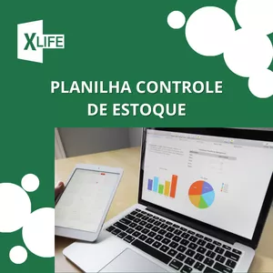 Imagem de capa para o Curso online Planilha Controle de Estoque