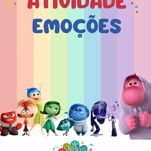 Imagem de capa para o Ebook Atividade Emoções 