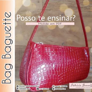 Imagem de capa para o Curso online Molde Bolsa Baguette