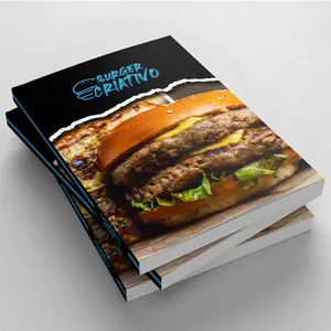 Imagem de capa para o Ebook BURGER CRIATIVO: COMO ABRIR SEU DELIVERY DO ZERO