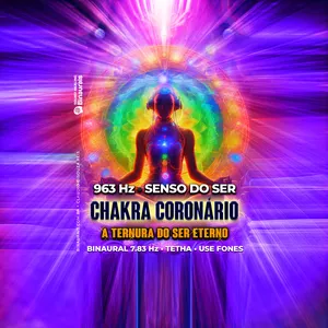 Imagem de capa para o Curso online Ativar INSPIRAÇÃO DIVINA : Chakra Coronário 963hz + Ressonancia Schumann 7.83hz 