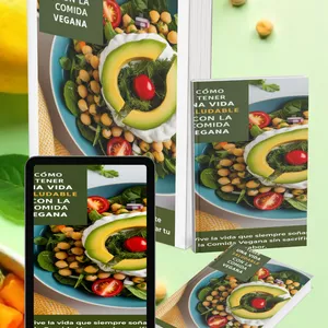 Imagen de portada para Ebook Vida saludable en la comida Vegana