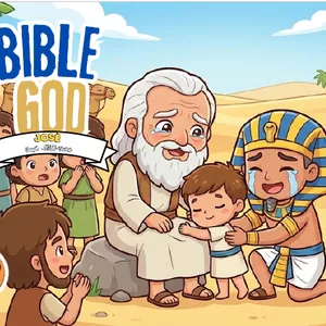 Imagem de capa para o Ebook José – De Sonhos à Vitória | Livro Bíblico de Colorir para Crianças