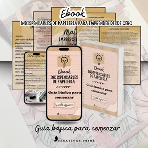 Imagen de portada para Curso online Indispensables de papeleria para Emprender desde cero