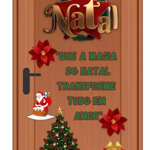 Imagem de capa para o Ebook Painel de porta natal 🟣