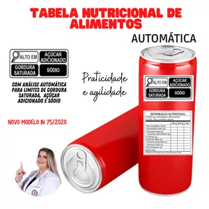 Imagem de capa para o Ebook Planilha para elaboração de tabela nutricional RDC426/ IN75