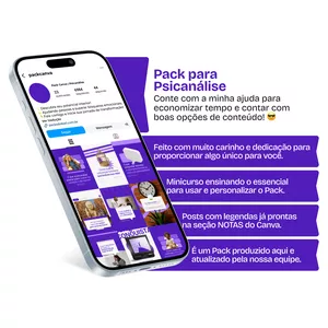 Imagem do curso Pack Canva - Psicanálise